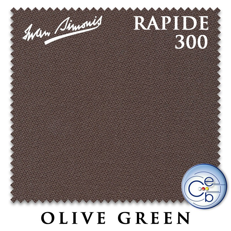 Сукно Iwan Simonis 300 Rapide Carom 195см Olive Green