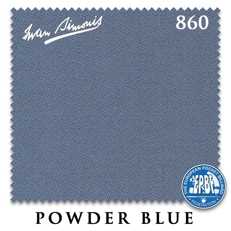 Сукно Iwan Simonis 860 198см Powder Blue