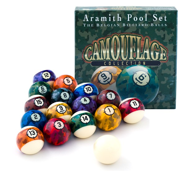 Шары Aramith Camouflage Pool ø57,2мм