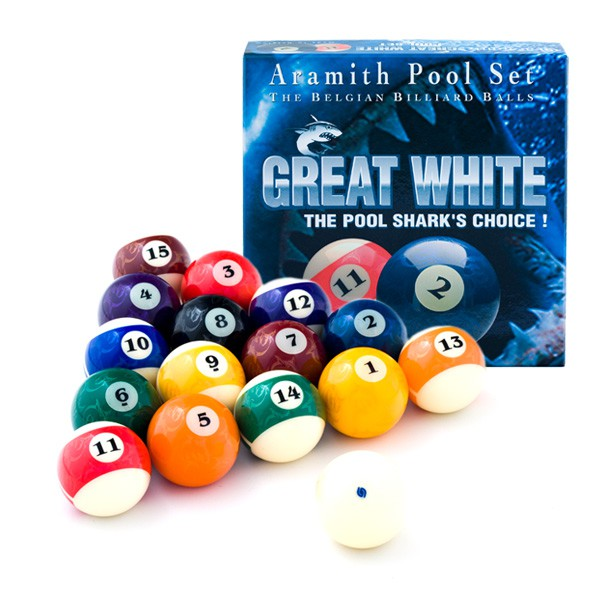 Шары Aramith Shark Pool ø57,2мм