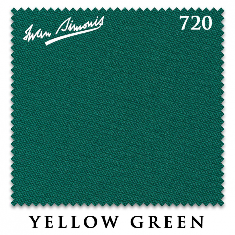 Сукно Iwan Simonis 720 203см Yellow Green