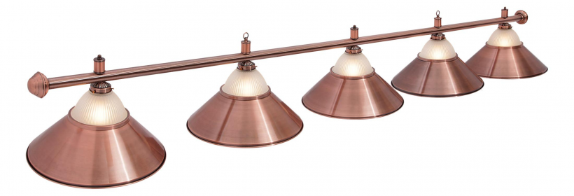 Светильник Alison Red Bronze 5 плафонов