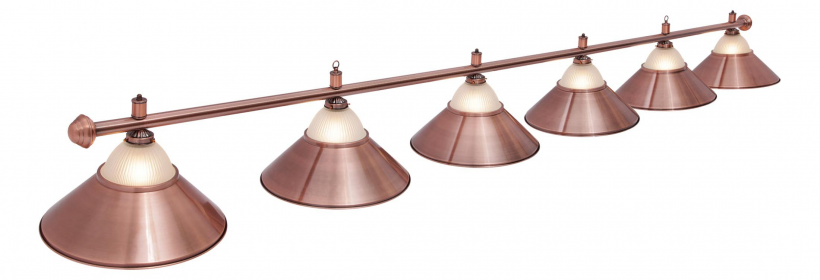 Светильник Alison Red Bronze 6 плафонов