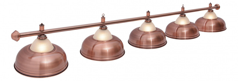 Светильник Crown Red Bronze 5 плафонов