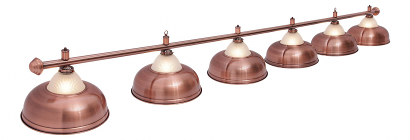 Светильник Crown Red Bronze 6 плафонов